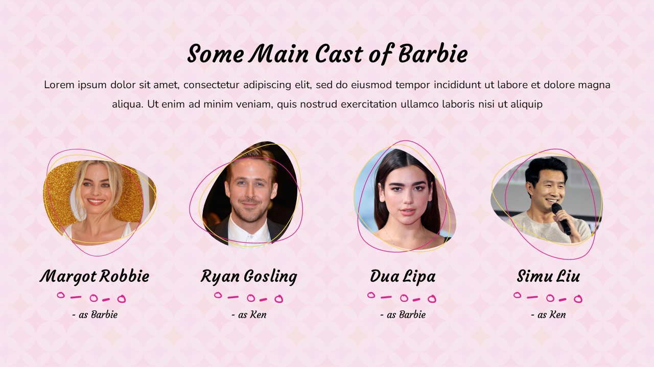barbie star cast