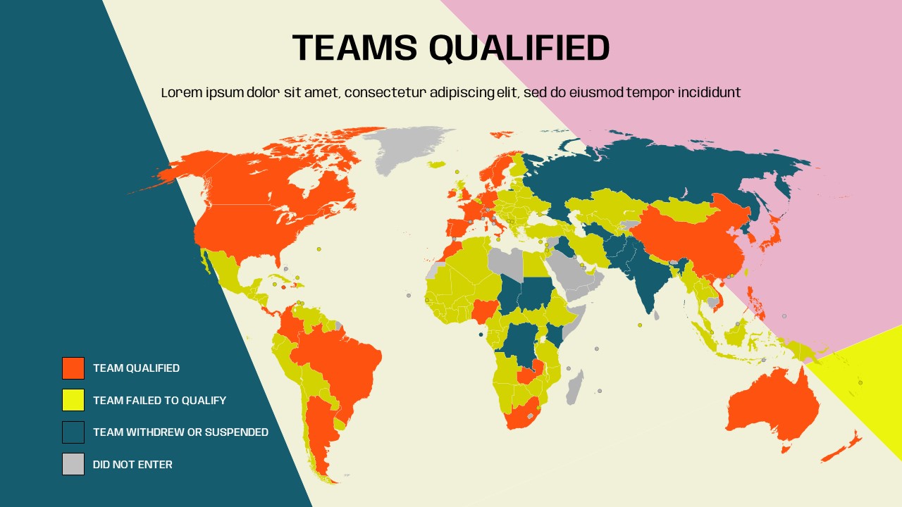 Fifa world cup 2023 teams map