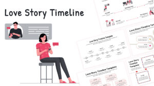 Free love story timeline template