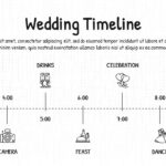 simple wedding timeline template