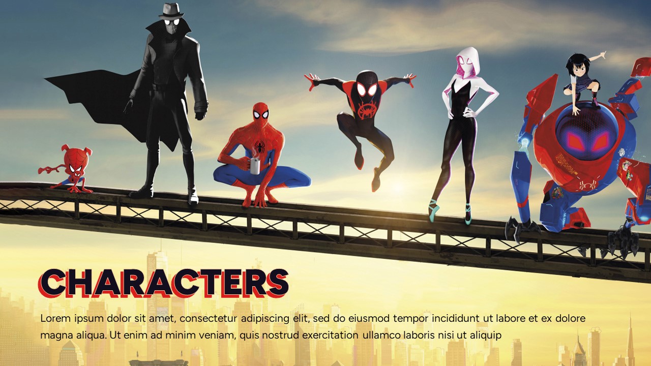 spiderman characters