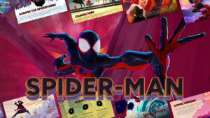 spiderman glitch template