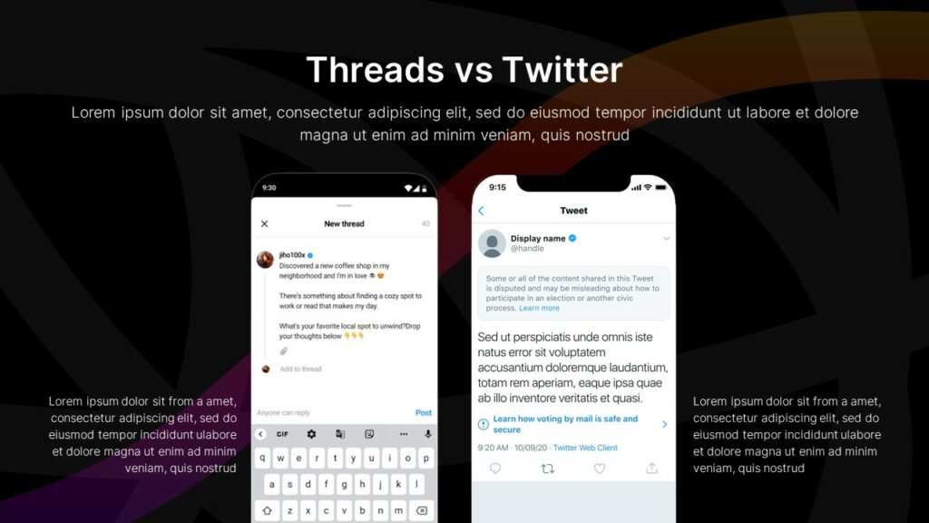 Threads vs Twitter