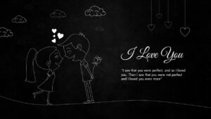 free animated i love you template