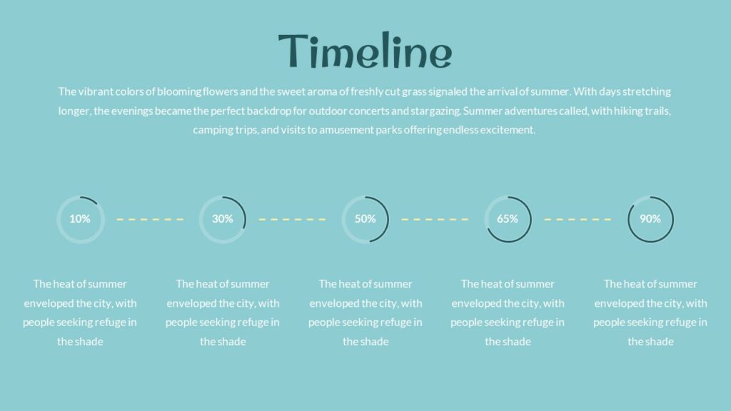 Free Google Slides Summer Theme PowerPoint Template