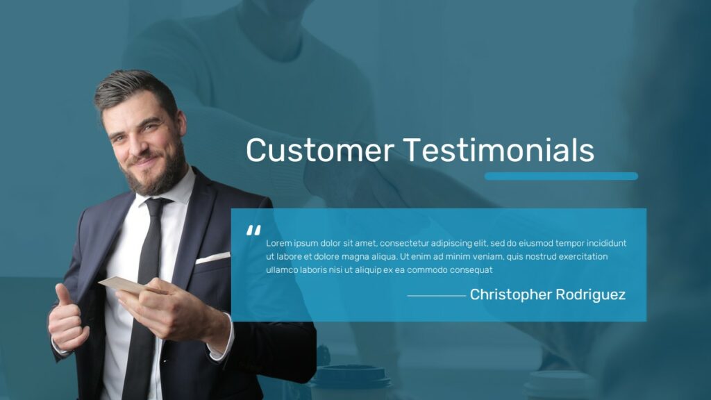 customer testimonials