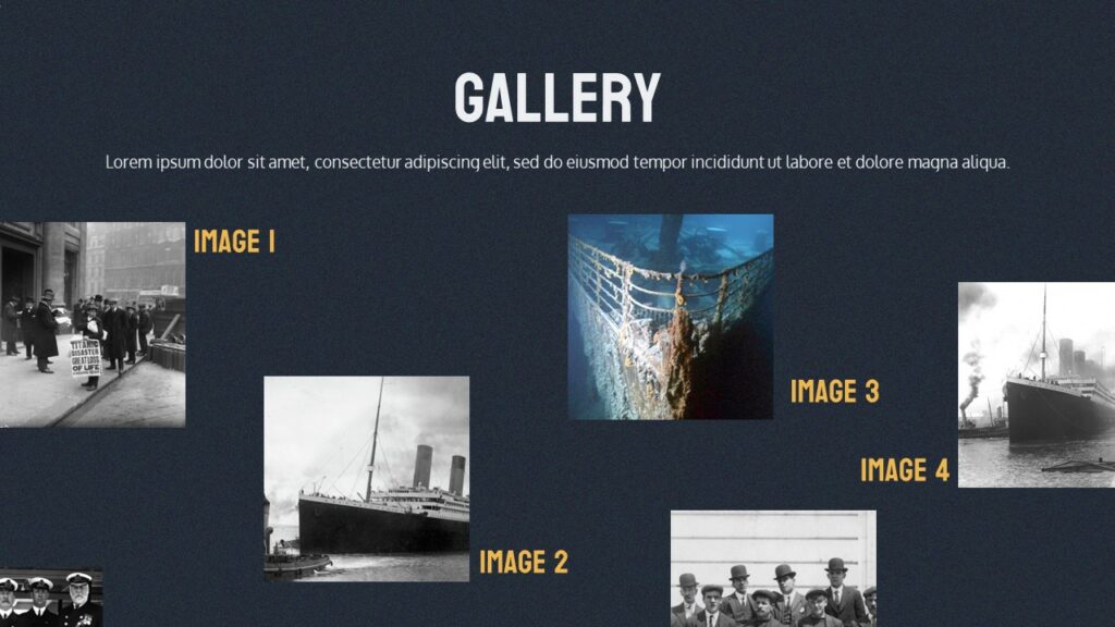 Free Titanic Theme Template