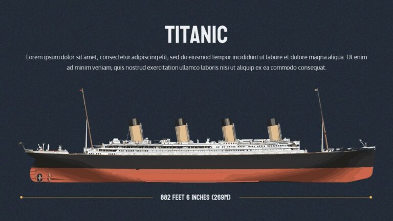 Free Titanic Theme Template