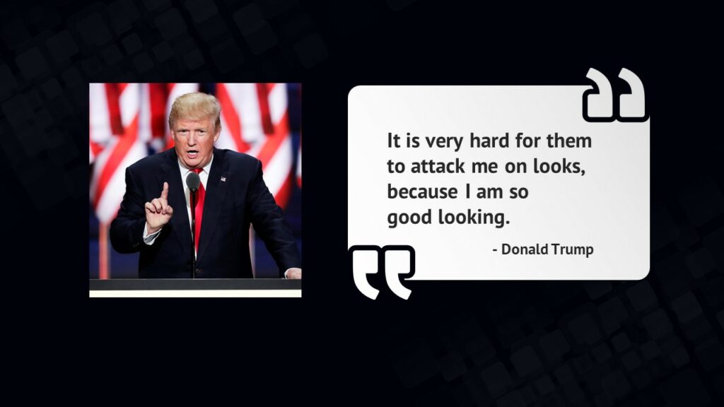 Donald Trump words