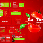 La Tomatina festival template