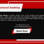 advanced booking slides