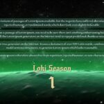 Loki season 1 template