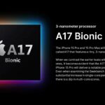 Iphone new A17 bionic chip