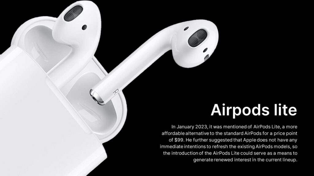 new airpods lite