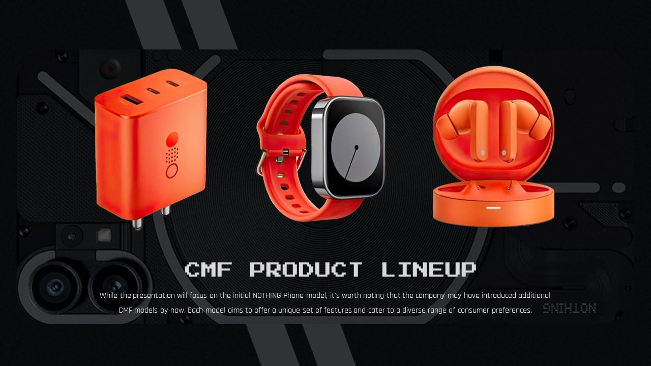 CMF product line up