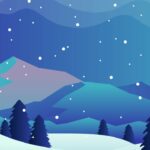 cool winter background