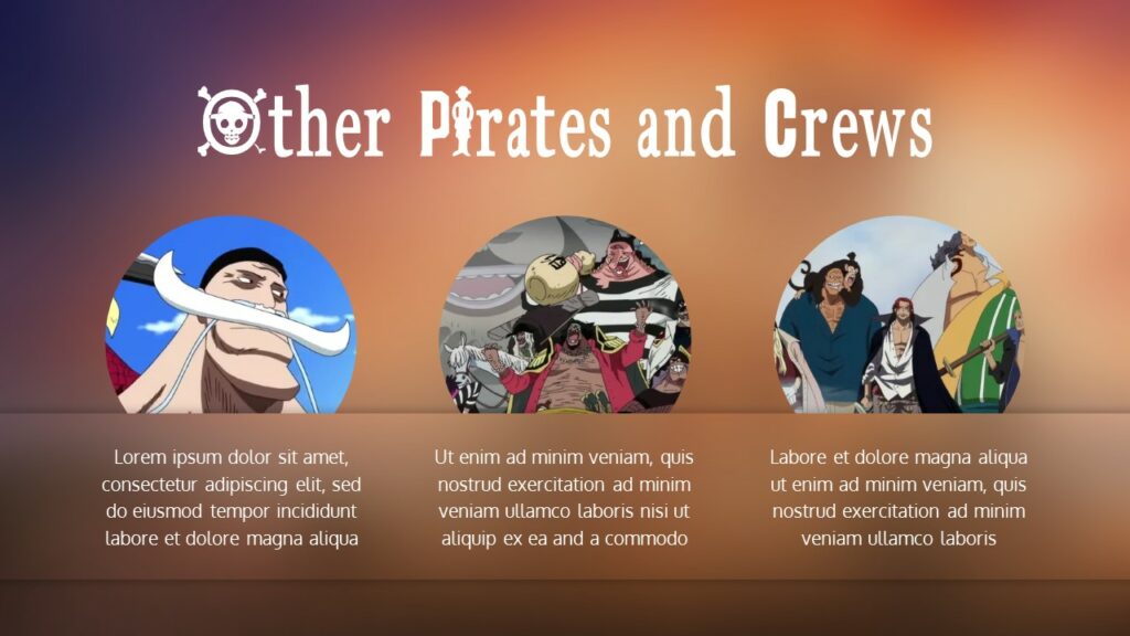 Free One Piece Anime Template PowerPoint & Google Slides