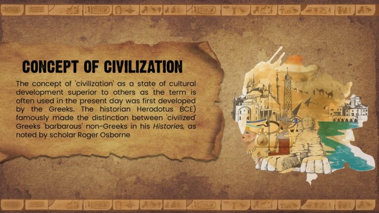 Free Civilization PowerPoint Template & Google Slides
