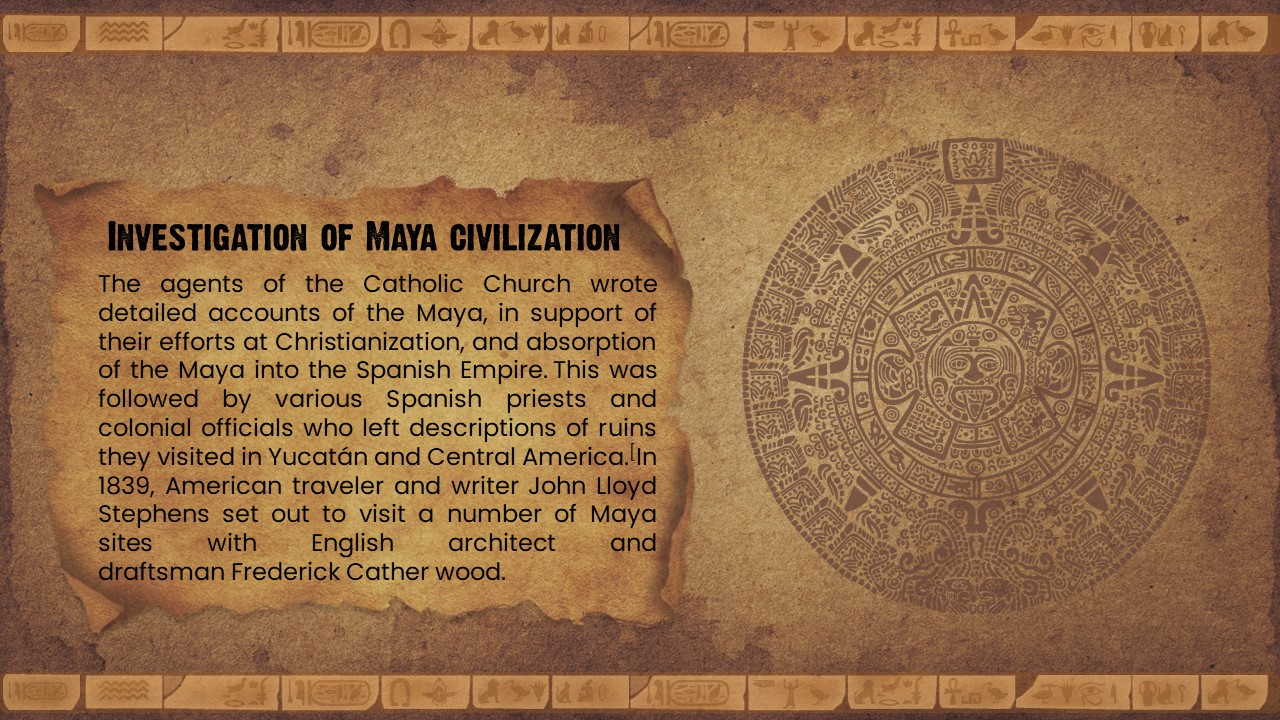 investigation of maya civilization