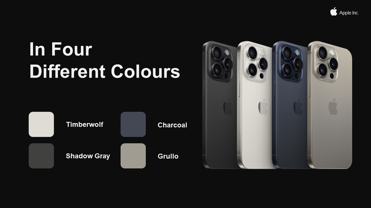 iPhone 15 new colors