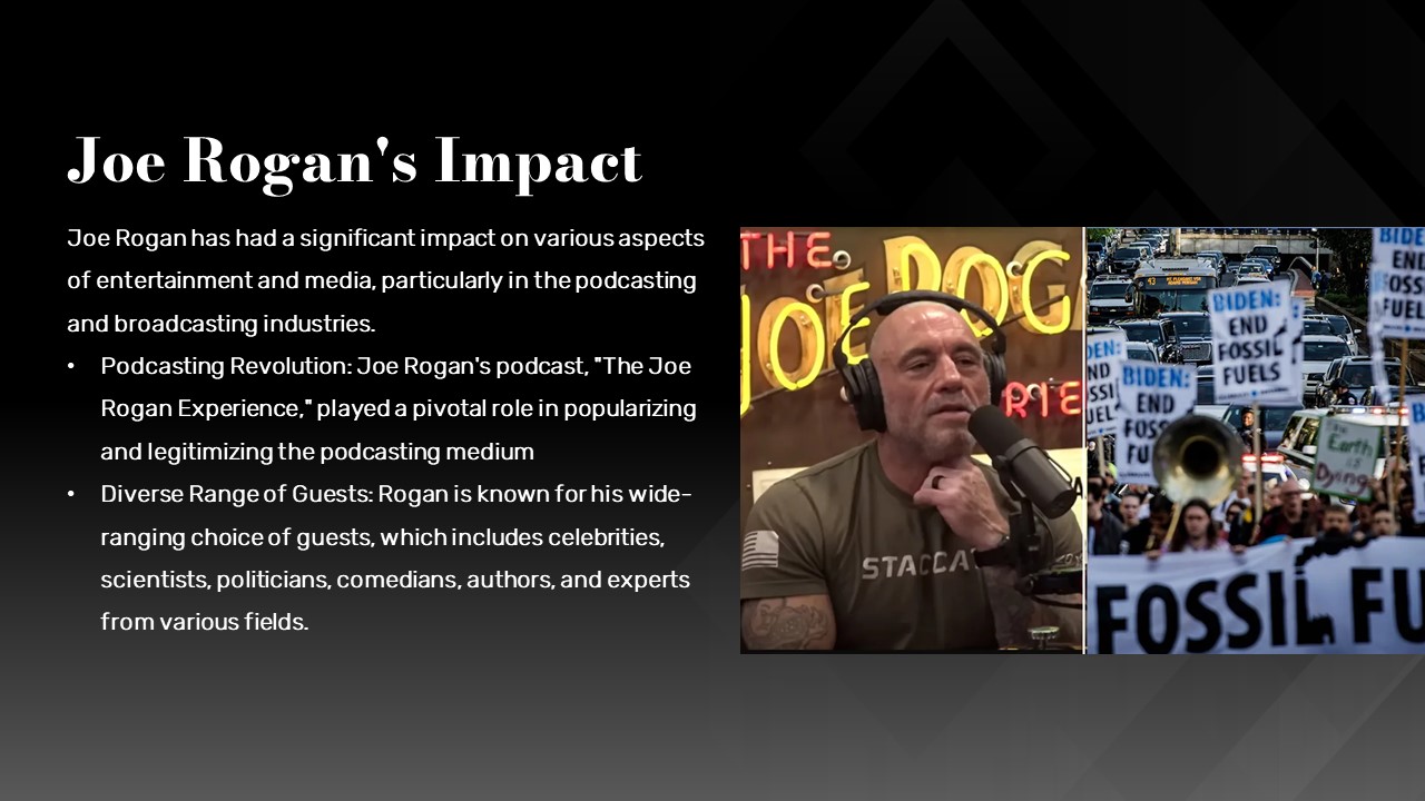 Joe Rogan impact
