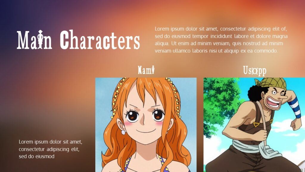 Free One Piece Anime Template PowerPoint & Google Slides