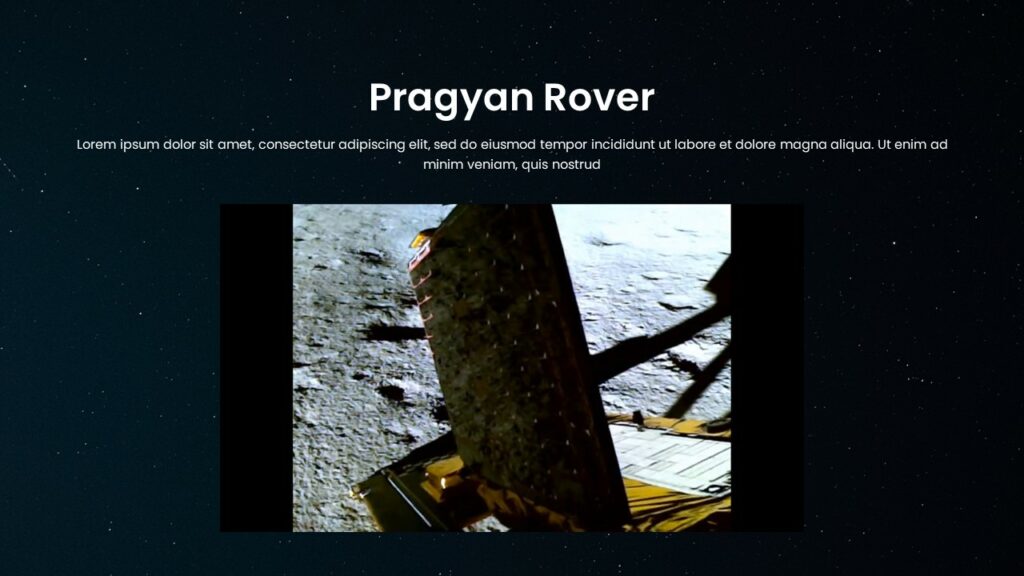 Pragyan rover