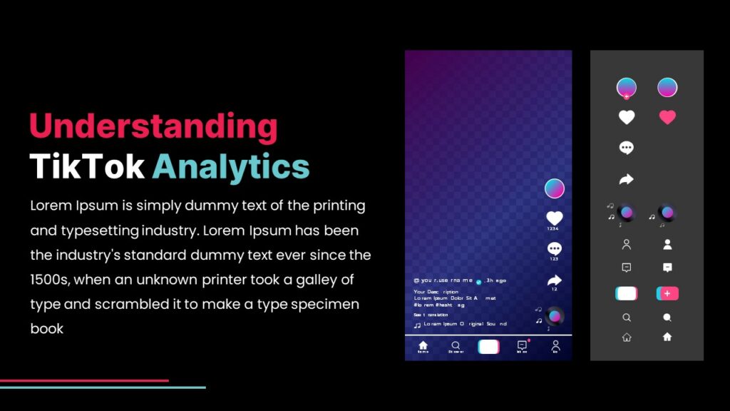 Free TikTok Theme Presentation Template