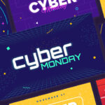 Plantilla de ofertas de Cyber Monday