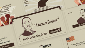 Dr Martin Luther King Jr Template