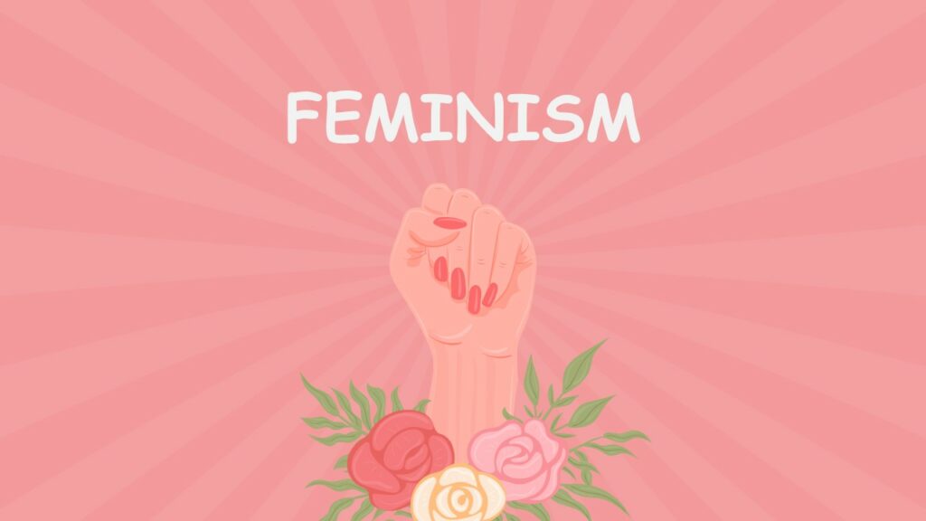 Free Feminism Google Slides Template PowerPoint