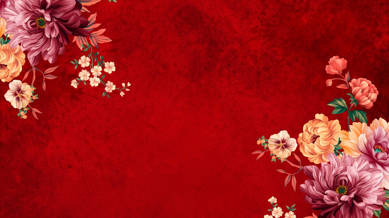 free red flower background