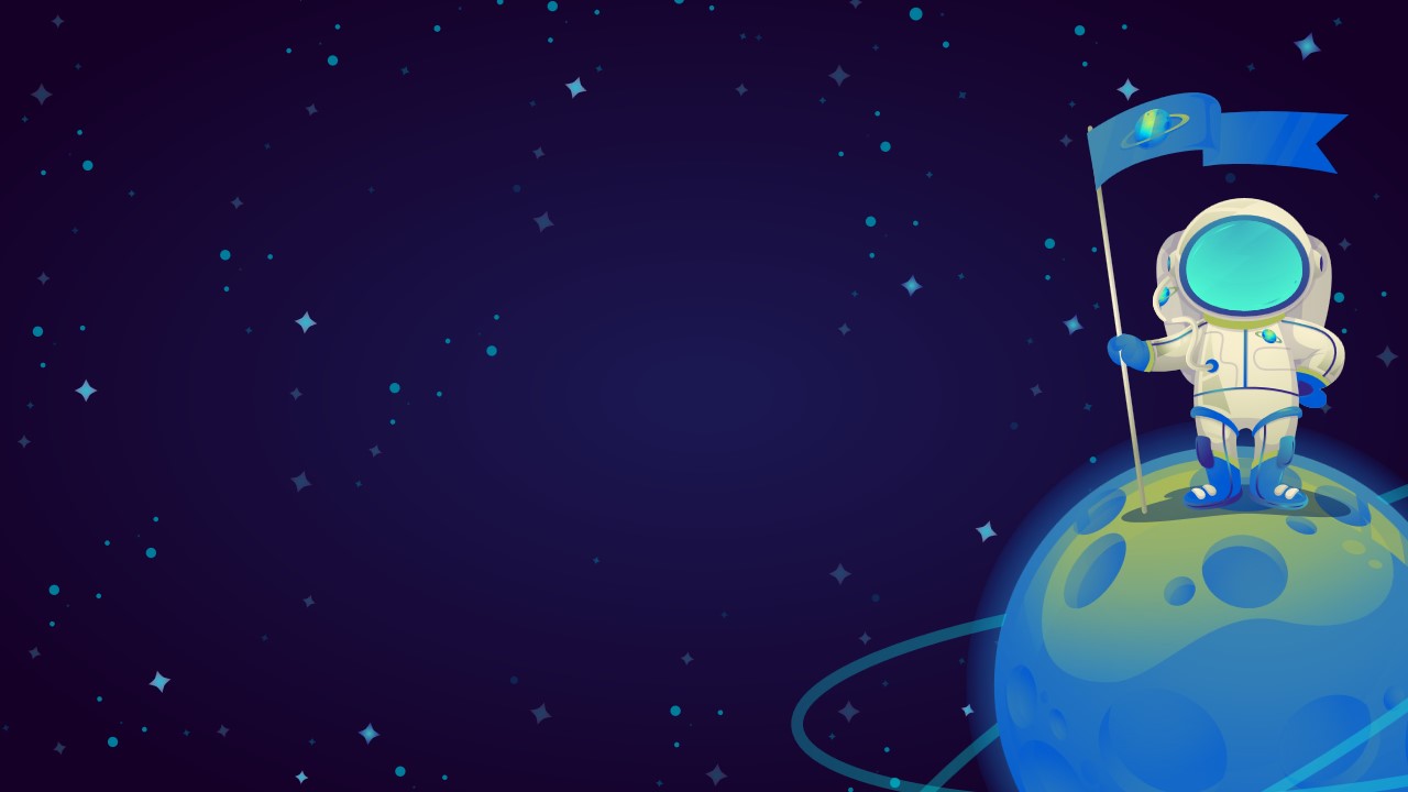 Free Space Background PowerPoint & Google Slides