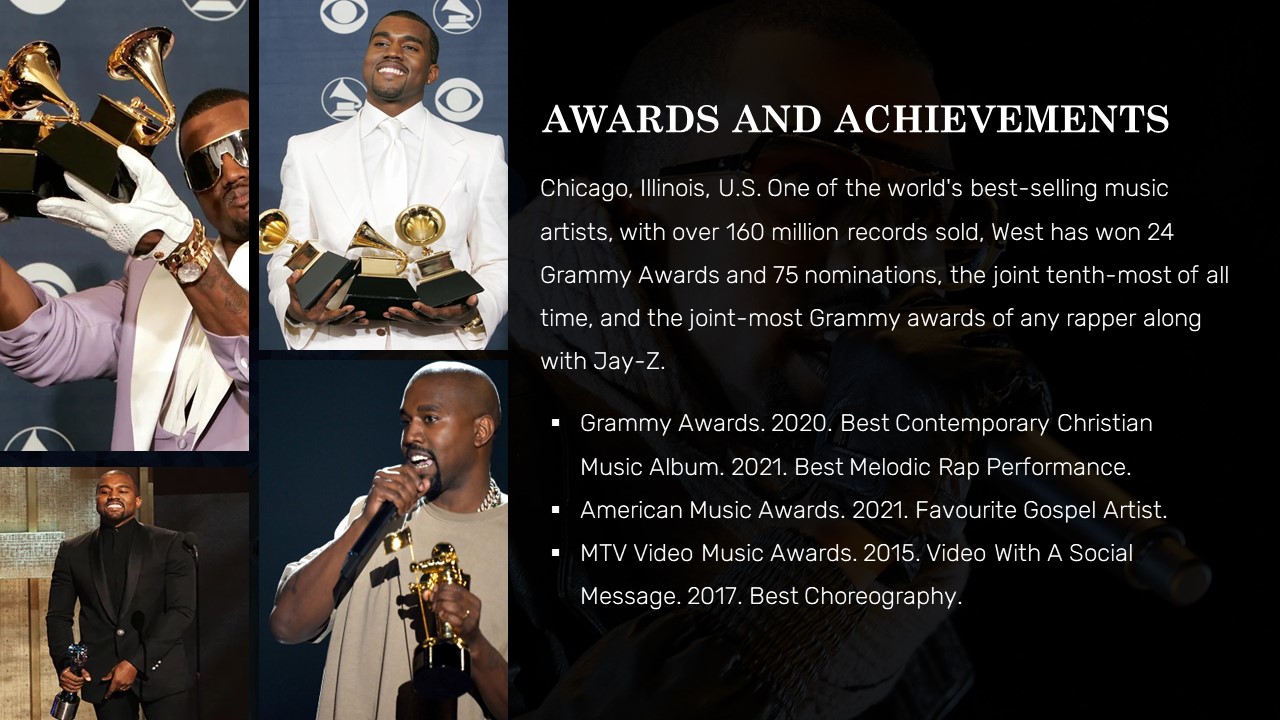 Kanye West awards