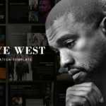 Plantilla de tema de Kanye West