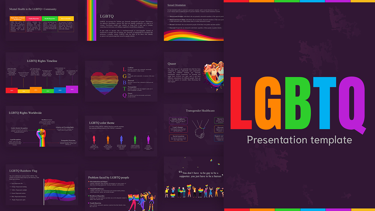 free LGBTQ template