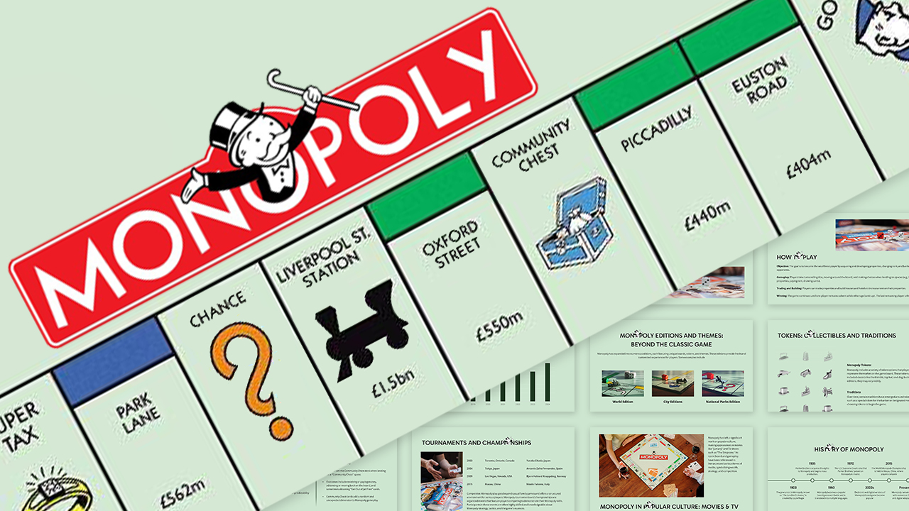 monopoly game template