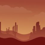 simple desert background