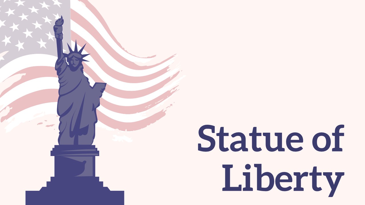 free statue of liberty slide