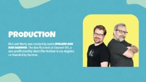 rick and morty production