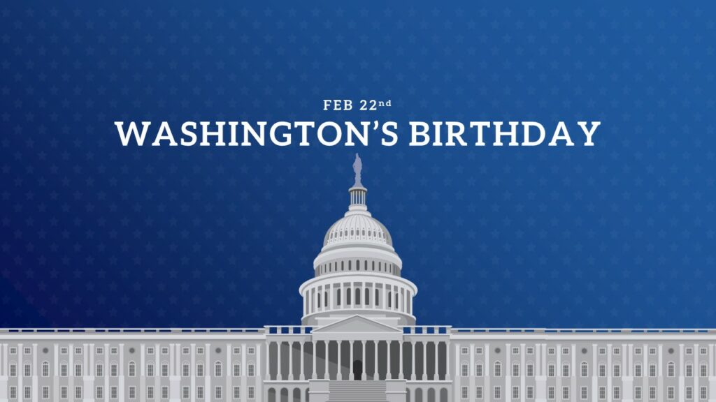 Free Washington Birthday Template PowerPoint & Google Slides