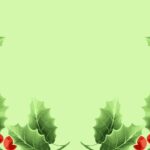 Free Christmas wreath background