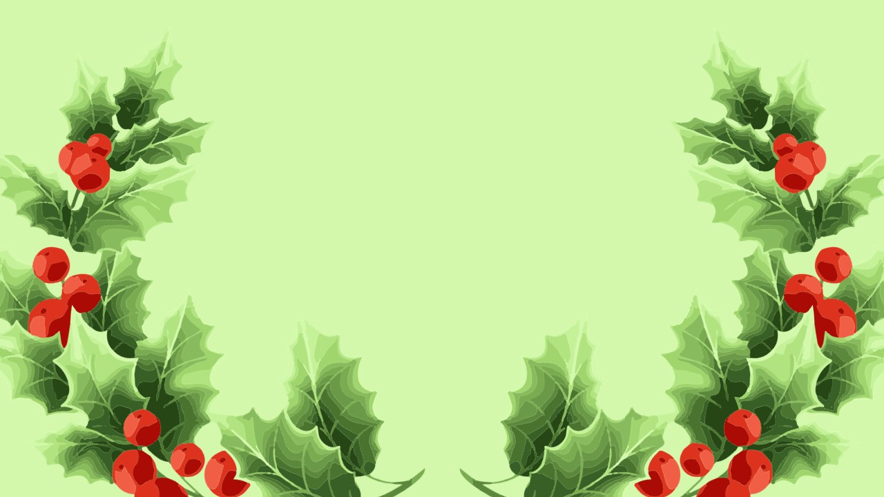Free Christmas wreath background
