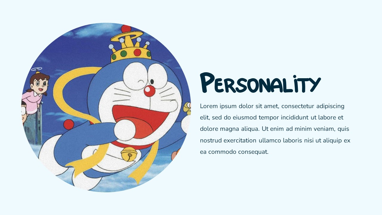 Doraemon personality