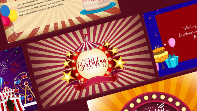 free slidescarnival birthday invitation template