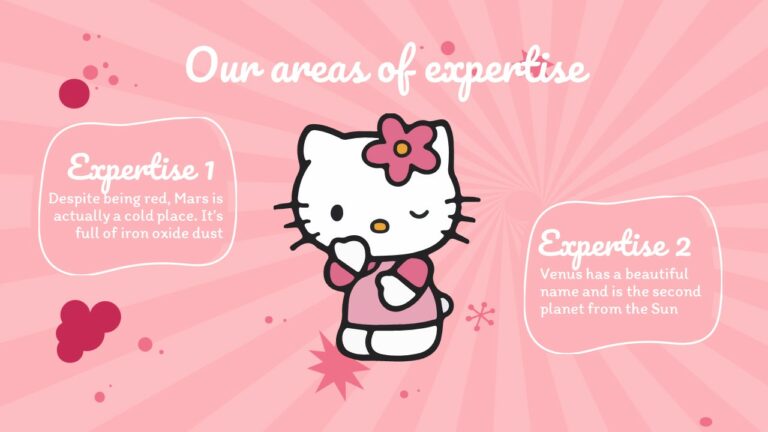 Free Hello Kitty Template PowerPoint & Google Slides