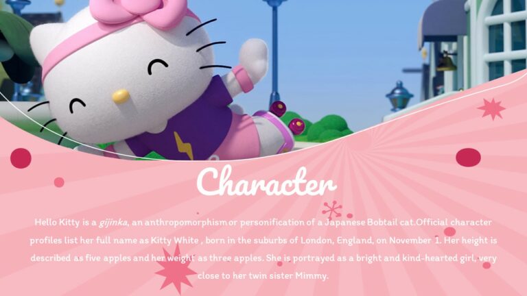 Free Hello Kitty Template PowerPoint & Google Slides