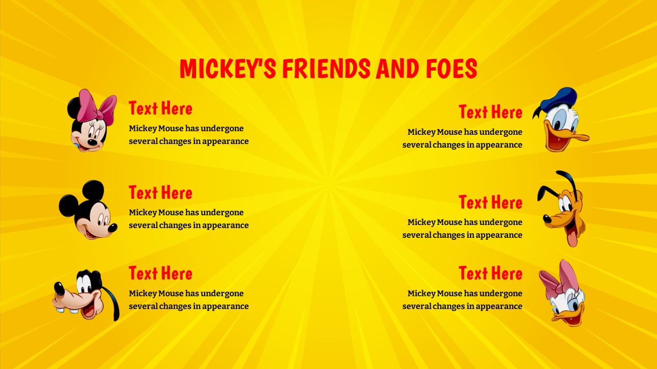 Mickey Mouse friends