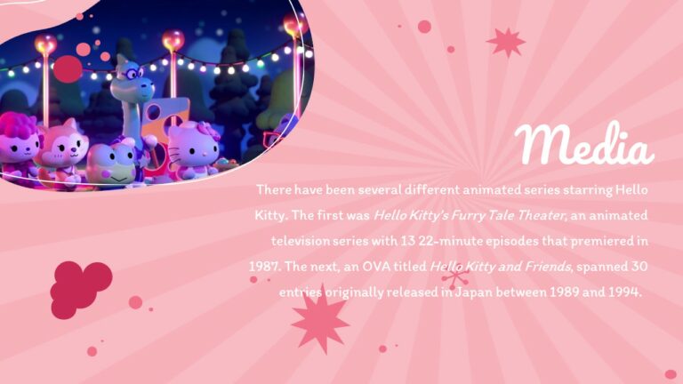 Free Hello Kitty Template PowerPoint & Google Slides