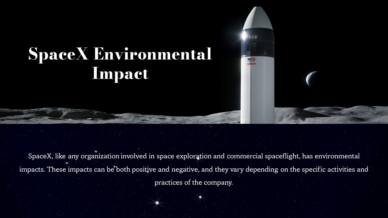 SpaceX impact on Environment